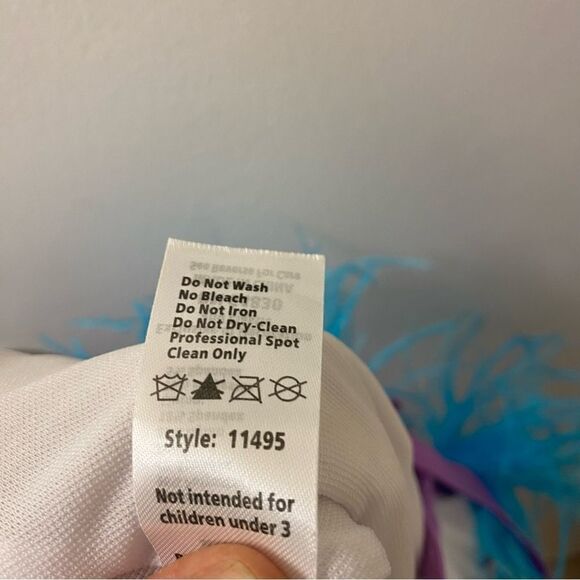 Weissman Dance Costume sassy feather sequin We Are Family 11495 Adult LA, MA - Picture 7 of 15